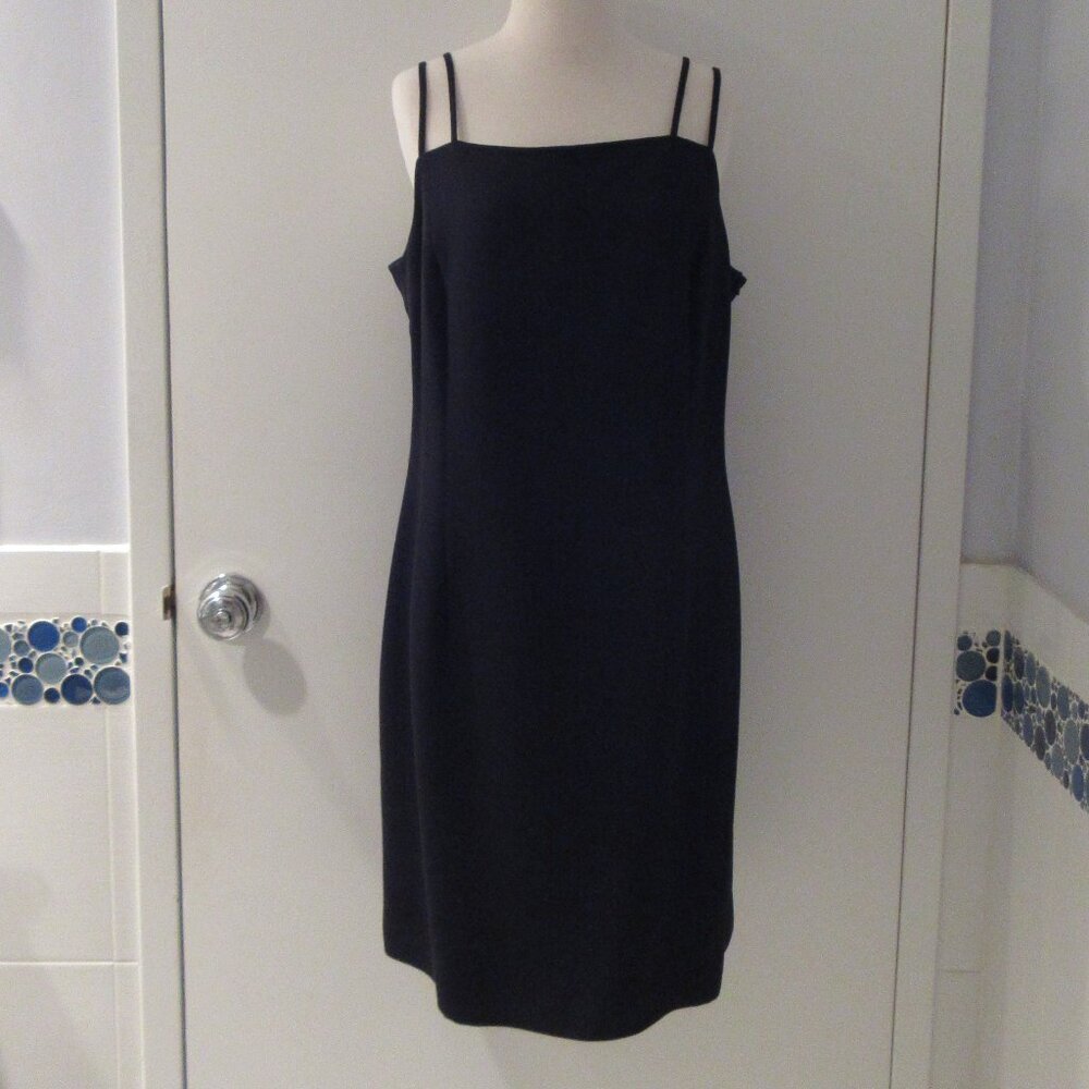 Jones New York Dress Little Black Dress Cocktail Wedding Size 14 *READ*